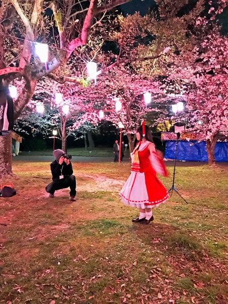 豊橋市公会堂のコスプレイベント