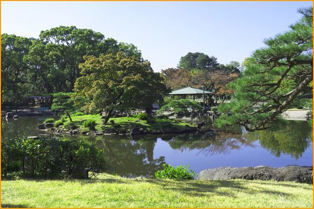 鶴舞公園の和風エリア